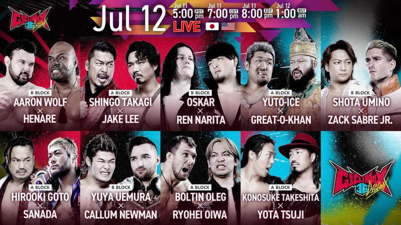 NJPW G1 Climax 36 - Day 1