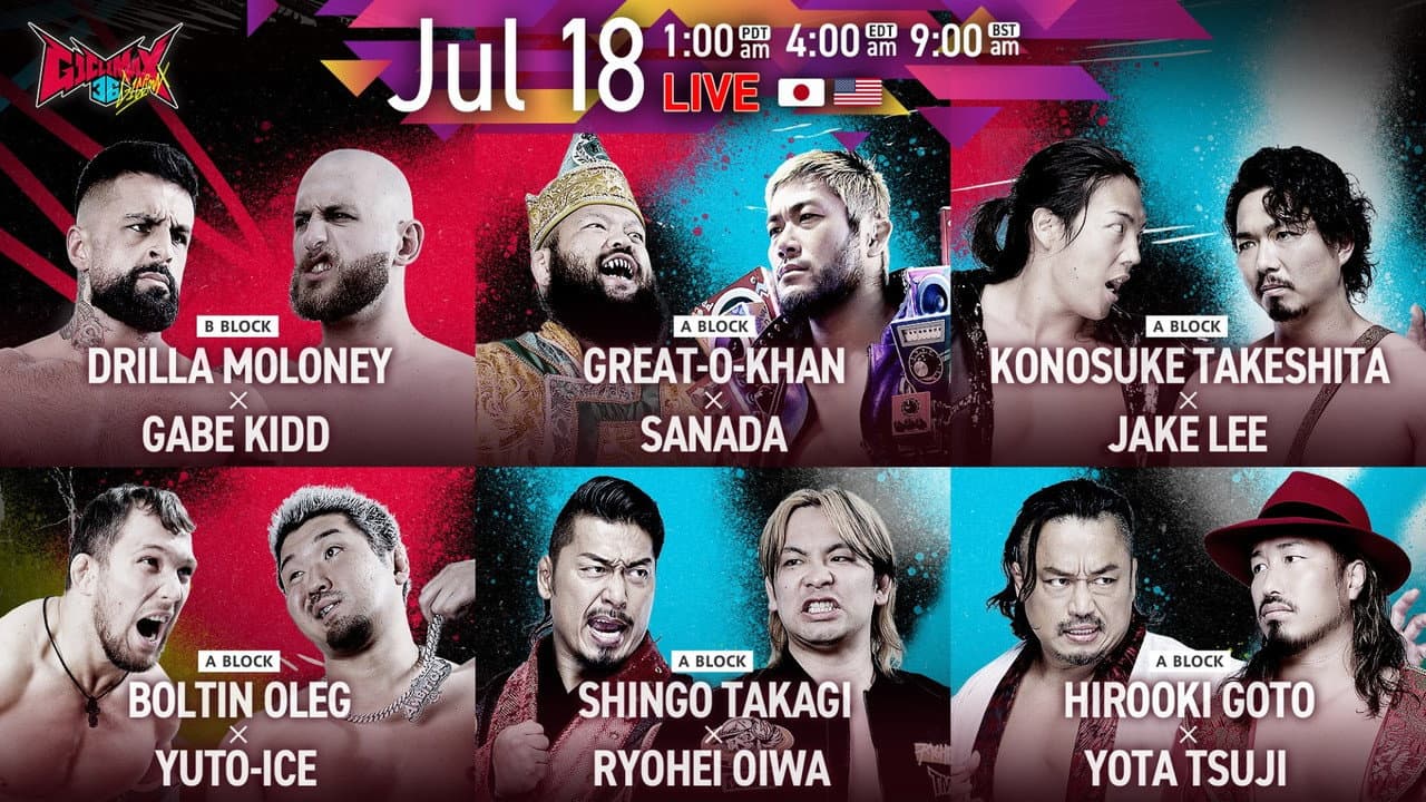 NJPW G1 Climax 36 - Day 2