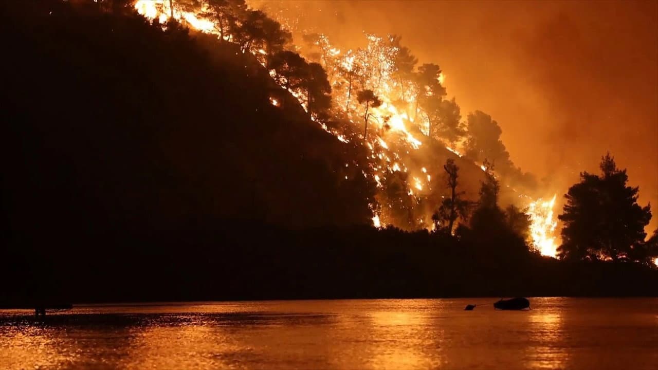 La Méditerranée en feu