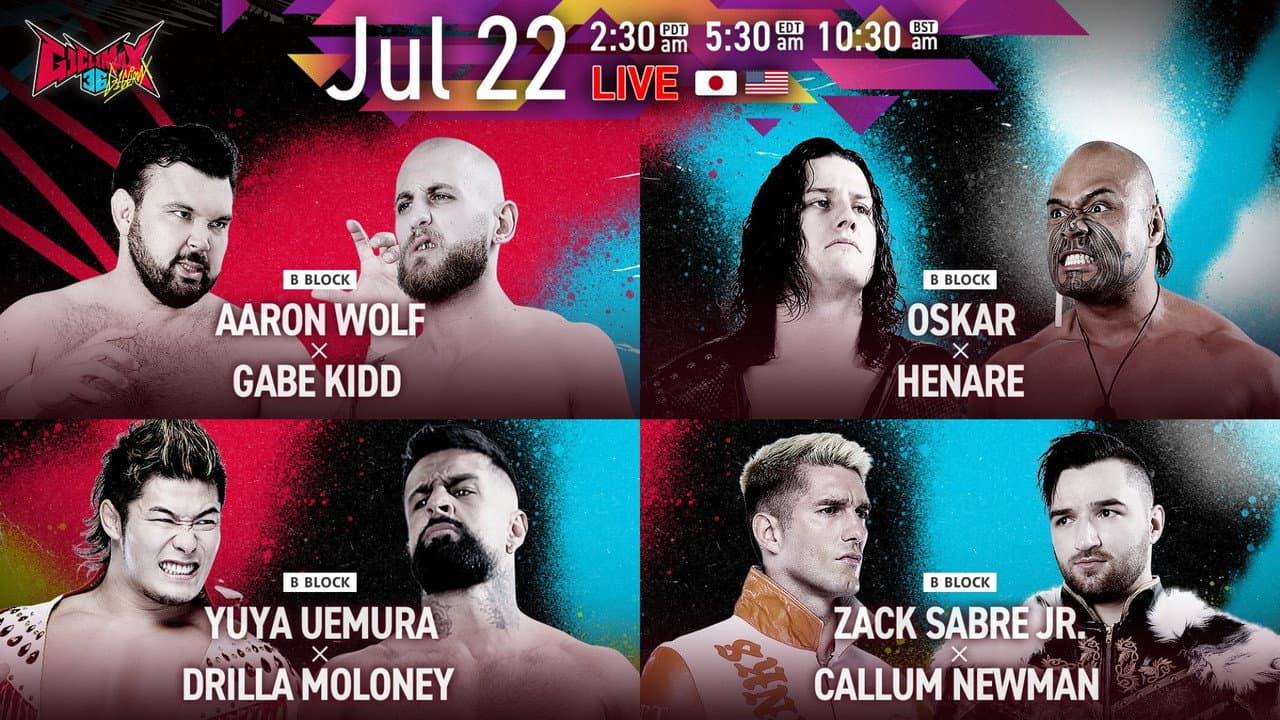 NJPW G1 Climax 36 - Day 5
