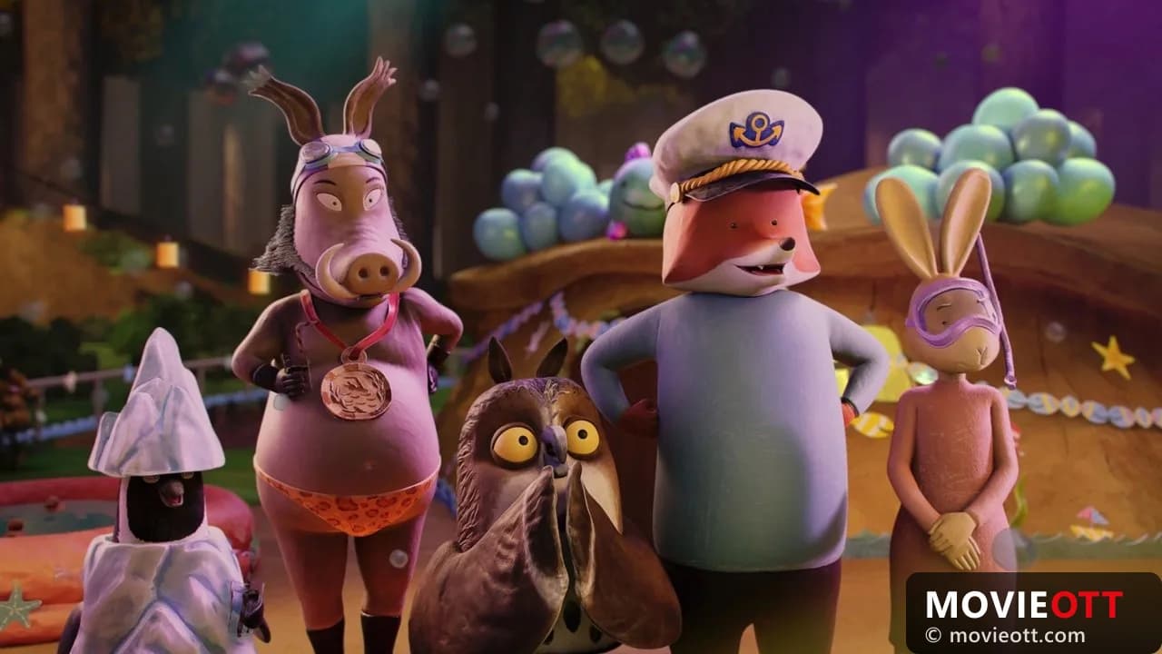 Fox and Hare Save the Forest