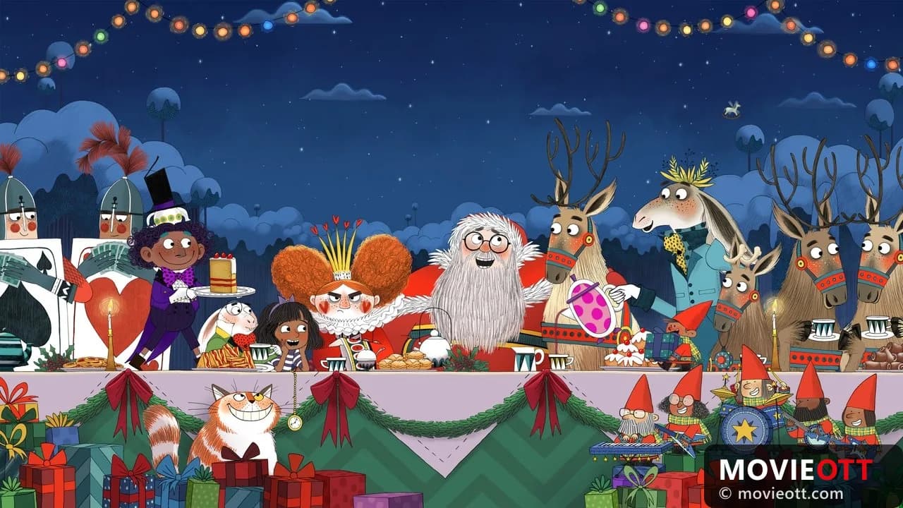 The Night Before Christmas in Wonderland