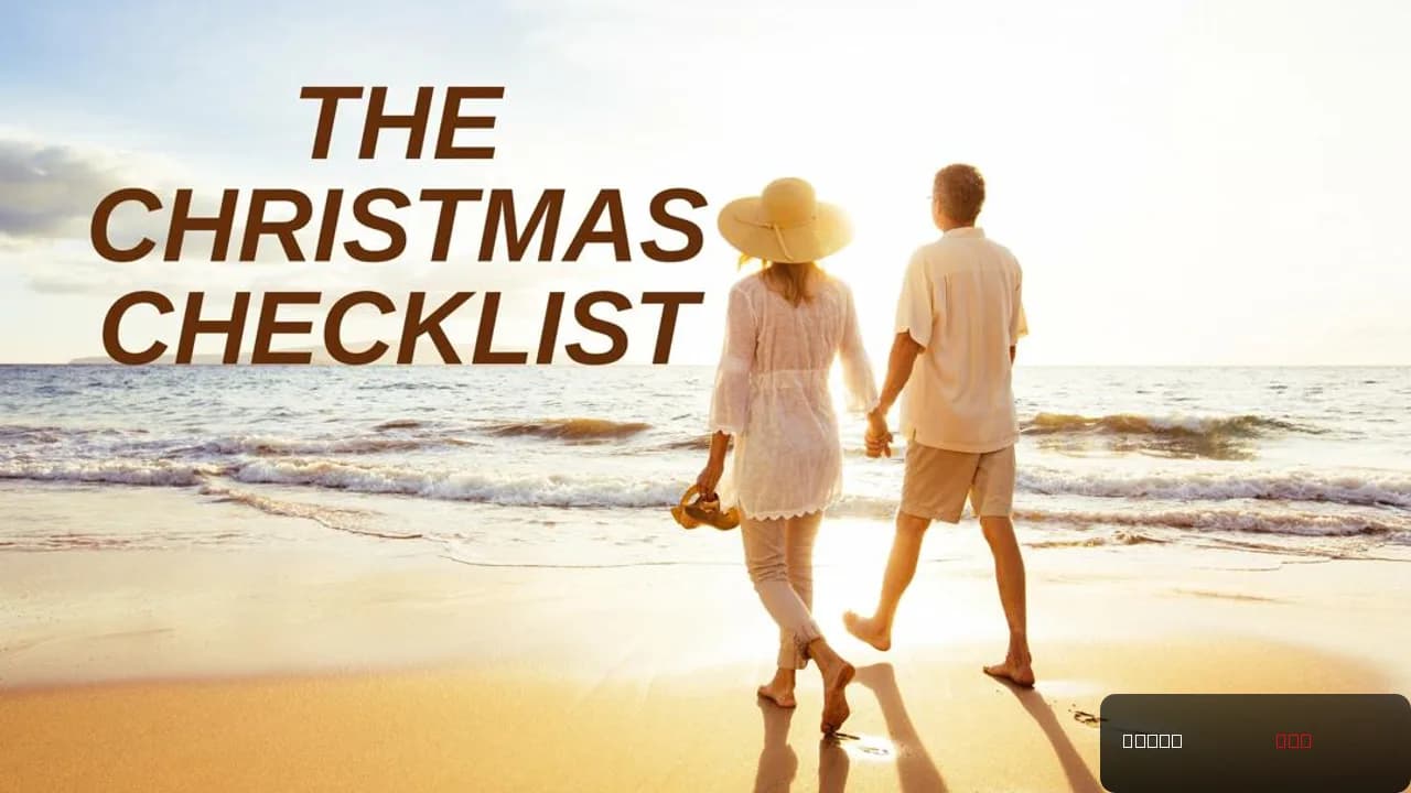The Christmas Checklist